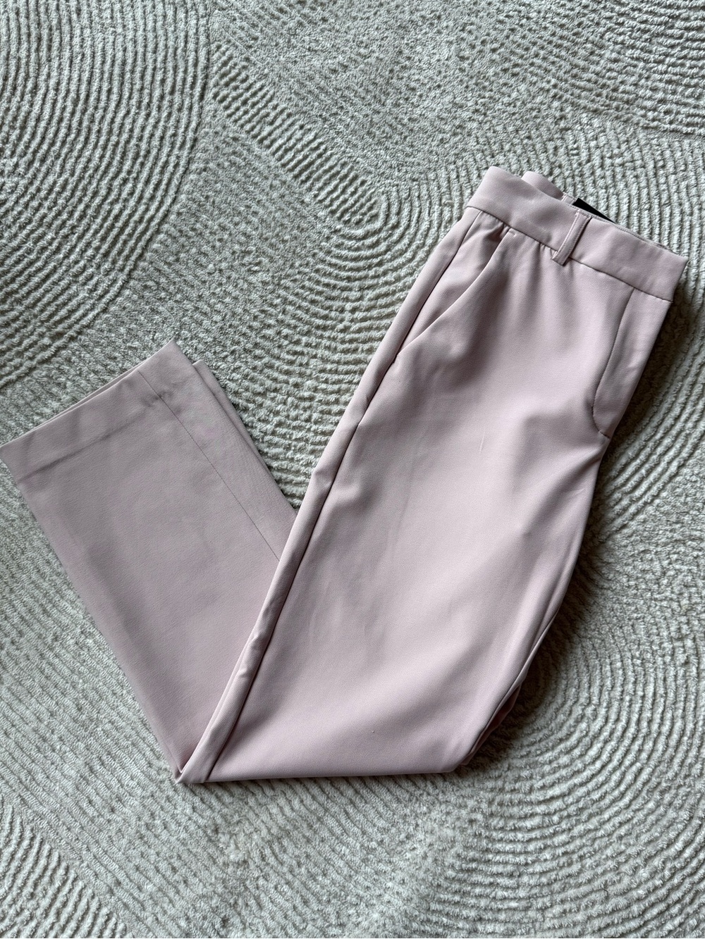 Express Straight Ankle High Rise Dress Pants in Light Pink - Size: Small NWT - Picture 11 of 14